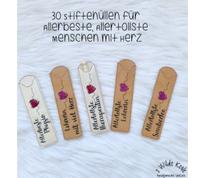 ADVENTSKALENDER 1. Dezember - Stickserie - 30 ITH Stiftehülle Vol. 4